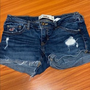 Hollister jean shorts